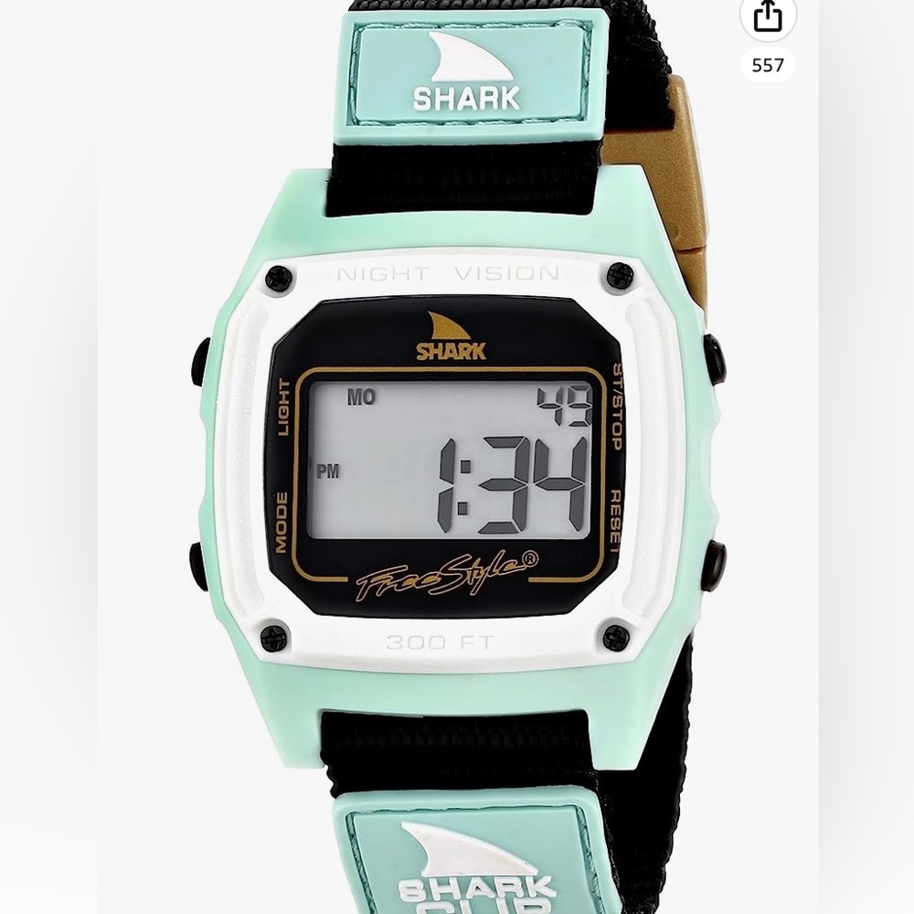 Shark Freestyle Watch Teal